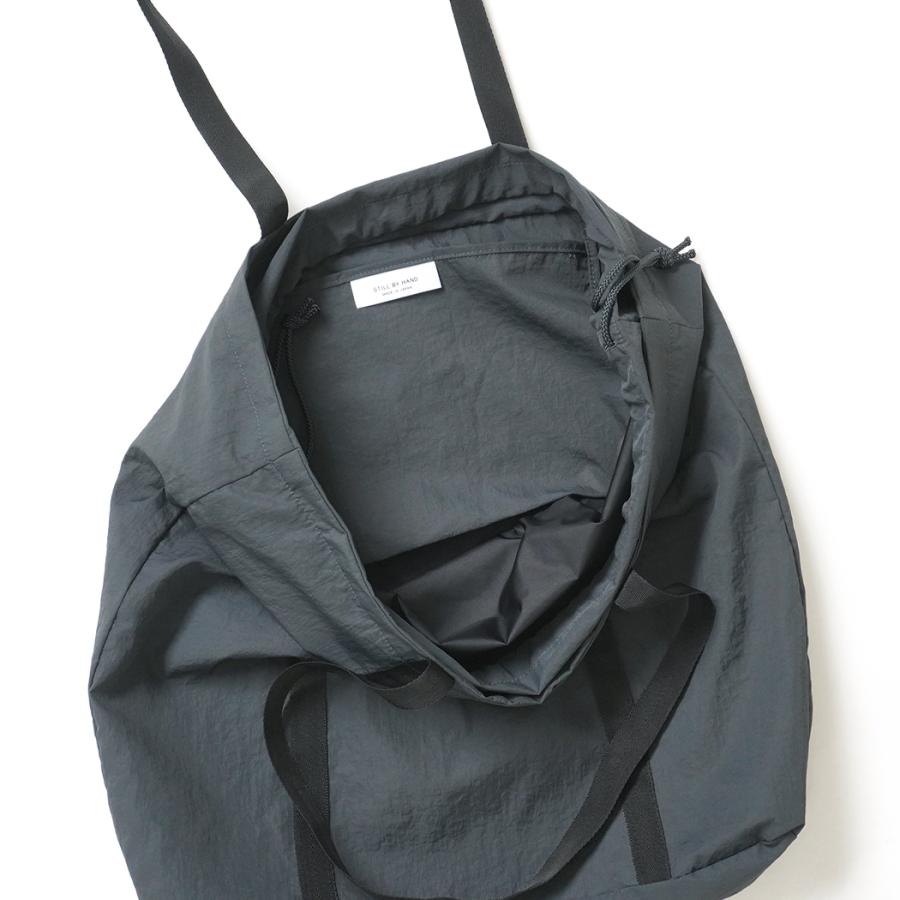 STILL BY HAND スティルバイハンド / GD01262 - BLUE CHARCOAL トートバッグ | STILL BY HAND | 03