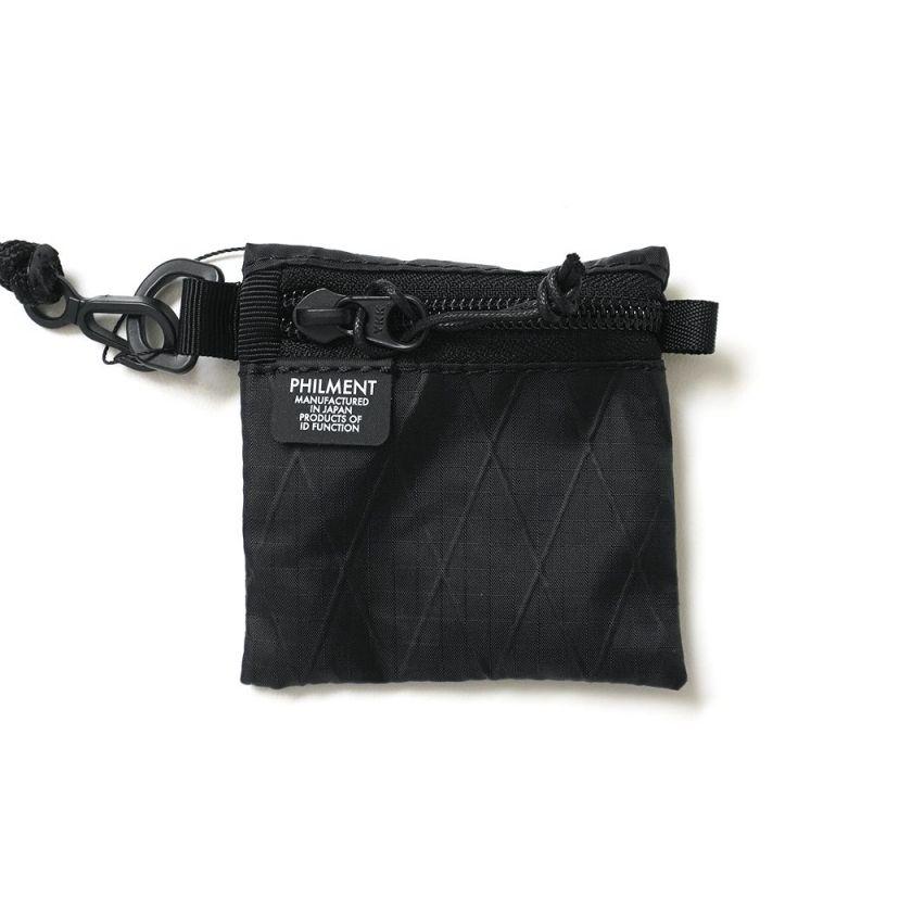 PHILMENT / GRAIN POUCH - BLACK ミニポーチ ブラック | PHILMENT | 01