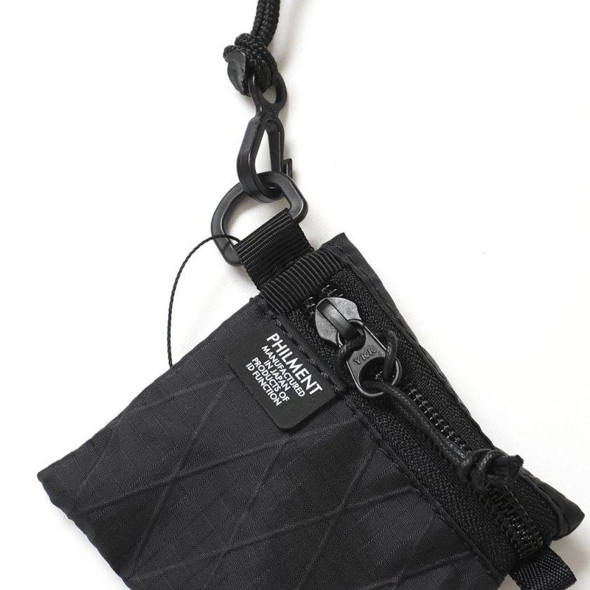 PHILMENT / GRAIN POUCH - BLACK ミニポーチ ブラック | PHILMENT | 03