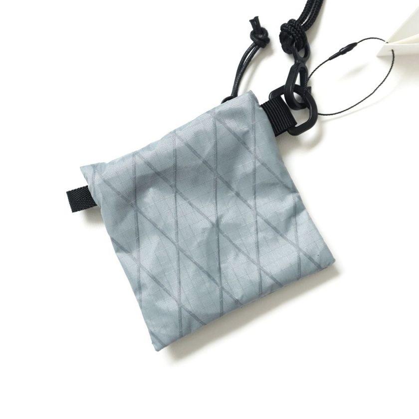 PHILMENT / GRAIN POUCH - LIGHT GRAY ミニポーチ ライトグレー | PHILMENT | 02