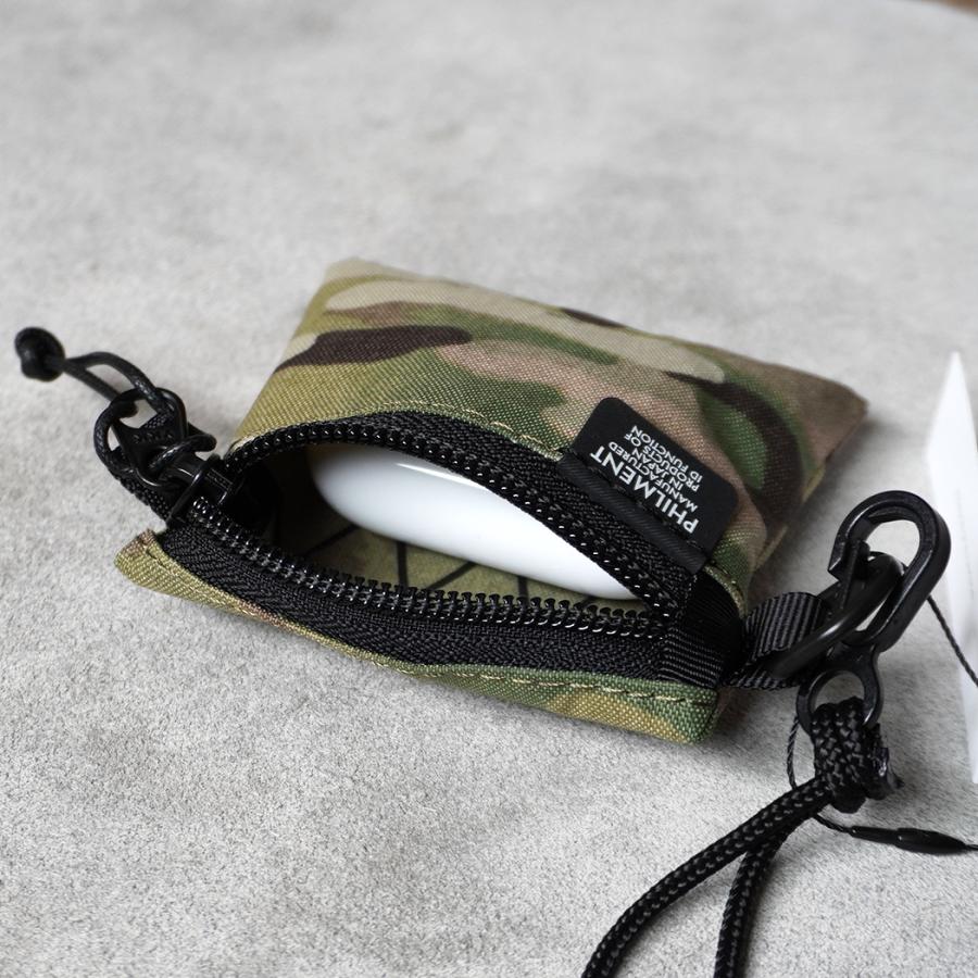 PHILMENT / GRAIN POUCH - LIGHT GRAY ミニポーチ ライトグレー | PHILMENT | 06