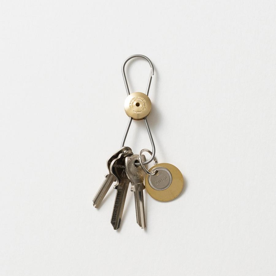 CANDY DESIGN & WORKS キャンディーデザインワークス / Maverick Revolving Keyring CHW-15 キーリング - Nickel-plated×Brass | CANDY DESIGN&WORKS | 01
