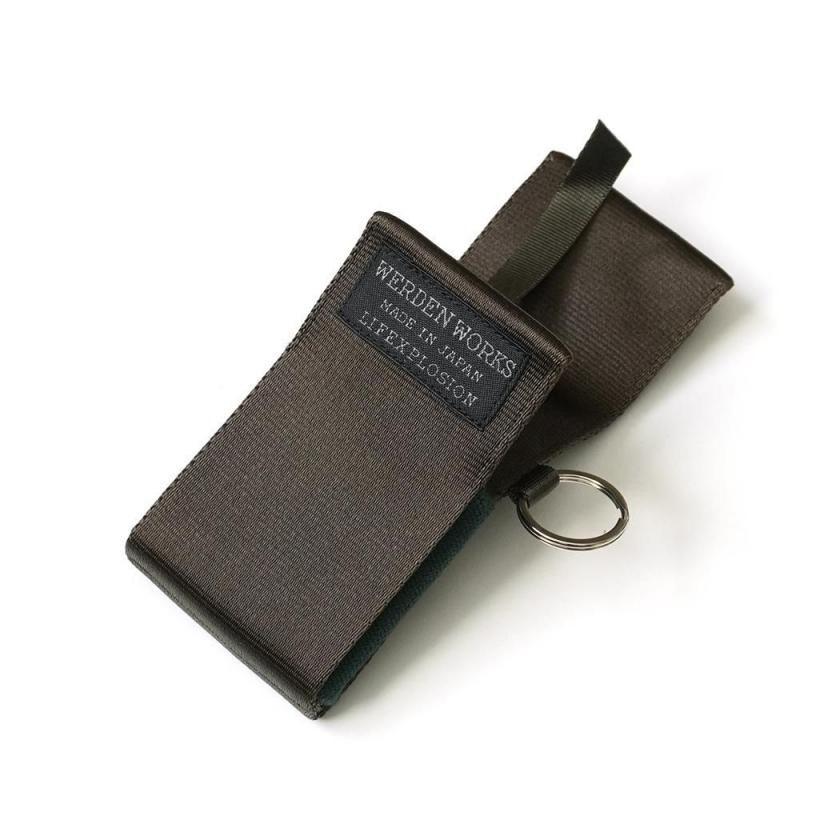 WERDENWORKS / CARD CASE CC001 カードケース - サテンオリーブ | NAVY（ファッション） | 01