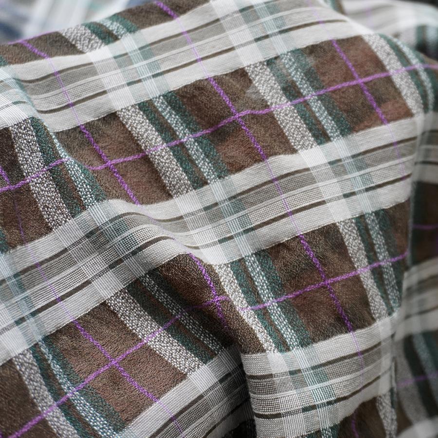 O- オー / FUNNY PLAID PULLOVER 26W-05 - Brown Plaid |  | 02