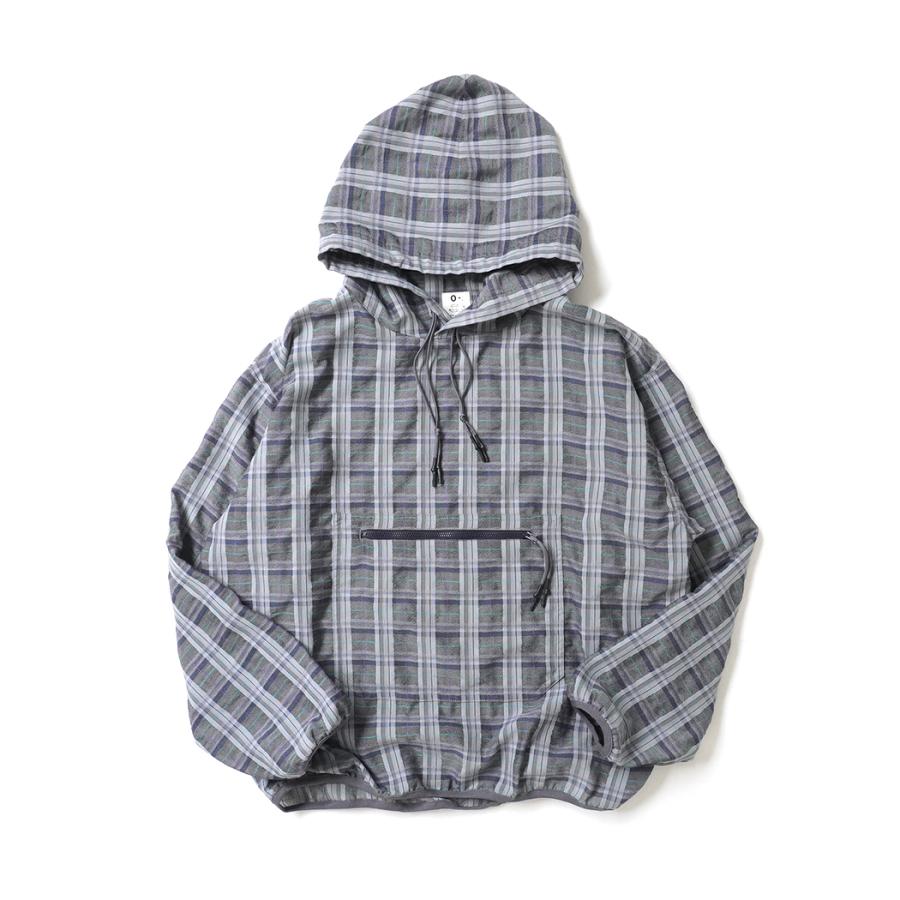 O- オー / FUNNY PLAID PULLOVER 26W-05 - Gray Plaid | 
