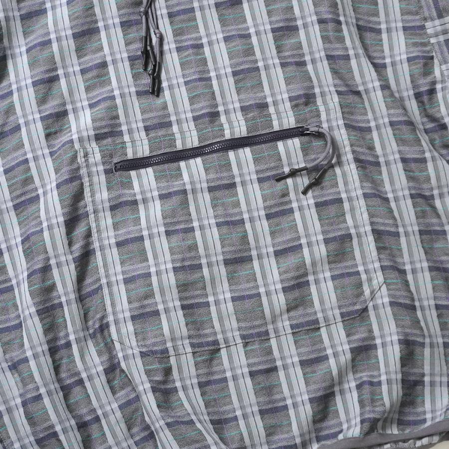 O- オー / FUNNY PLAID PULLOVER 26W-05 - Gray Plaid |  | 03