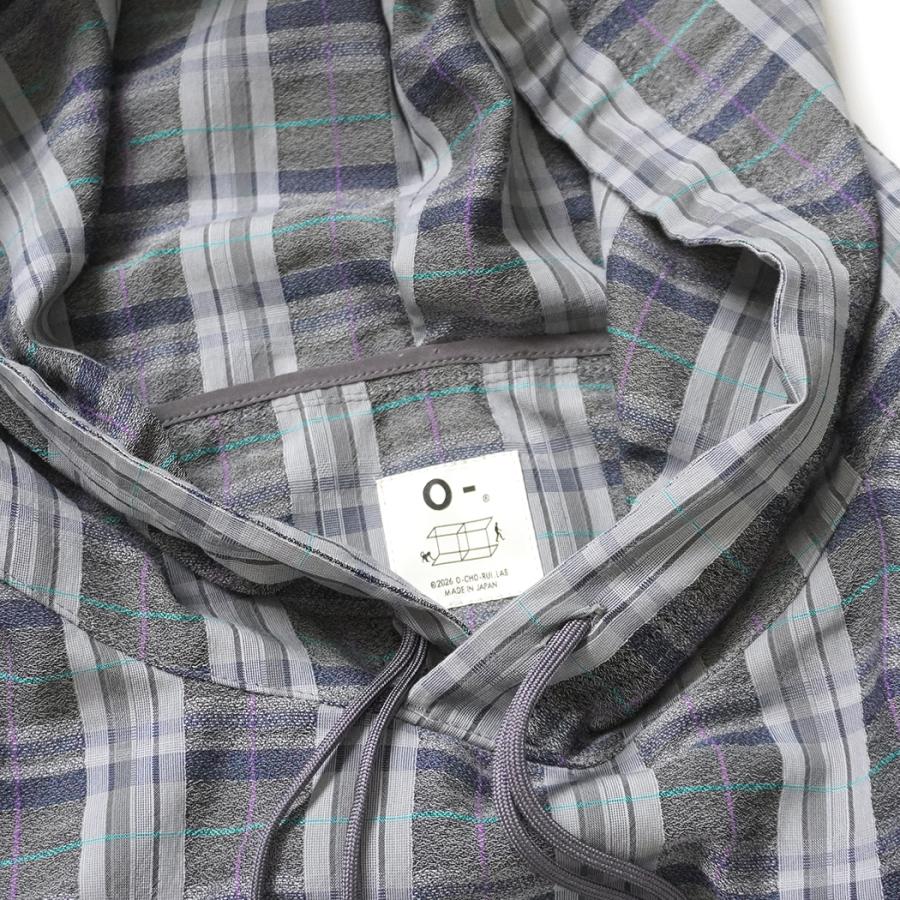 O- オー / FUNNY PLAID PULLOVER 26W-05 - Gray Plaid |  | 05