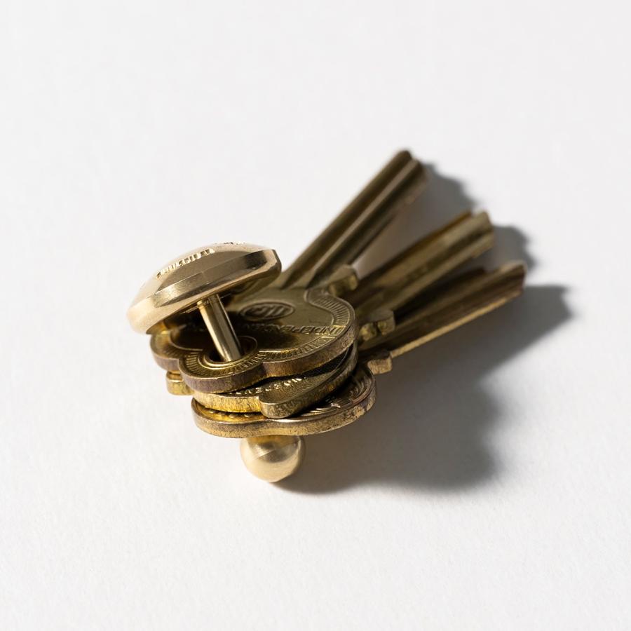 CANDY DESIGN & WORKS キャンディーデザインワークス / Maverick Keyring CHW-16 キーリング - Polished Brass | CANDY DESIGN&WORKS | 02