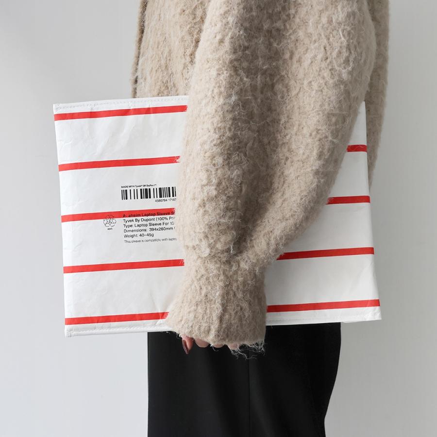 ANAheim Laptop Sleeve Stripes 13inch - Red アナハイム ラップトップ スリーブ ストライプス - 13インチ レッド |  | 04