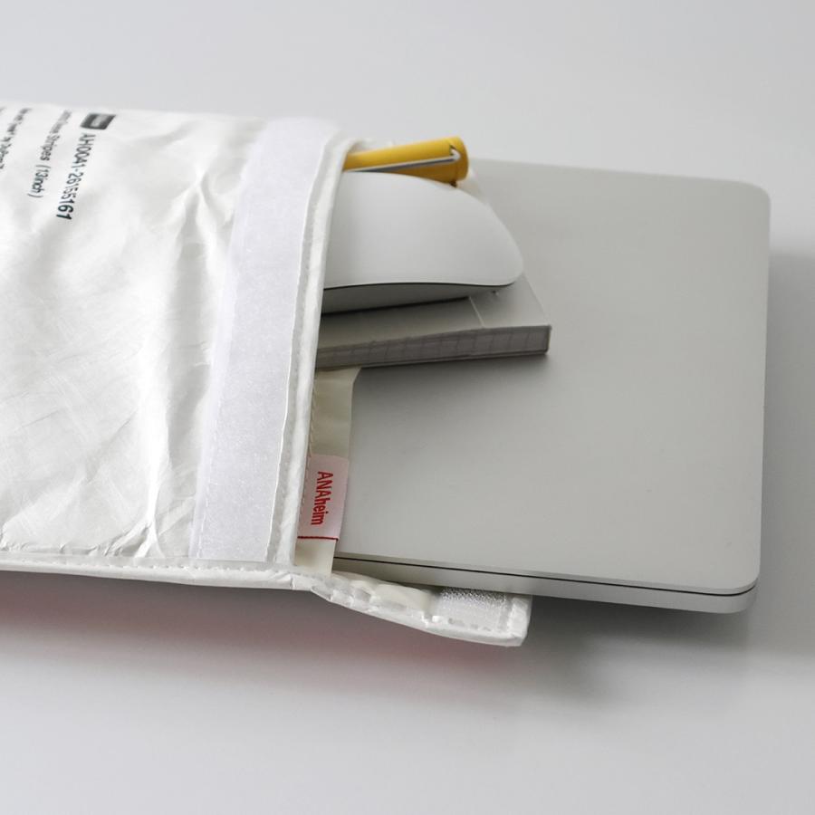 ANAheim Laptop Sleeve Stripes 16inch - Red アナハイム ラップトップ スリーブ ストライプス - 16インチ レッド |  | 04