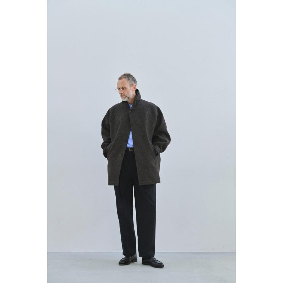 STILL BY HAND スティルバイハンド / PT05263 - IVORY コットンツイル ディープタックパンツ Deep tuck pressed pants | STILL BY HAND | 09