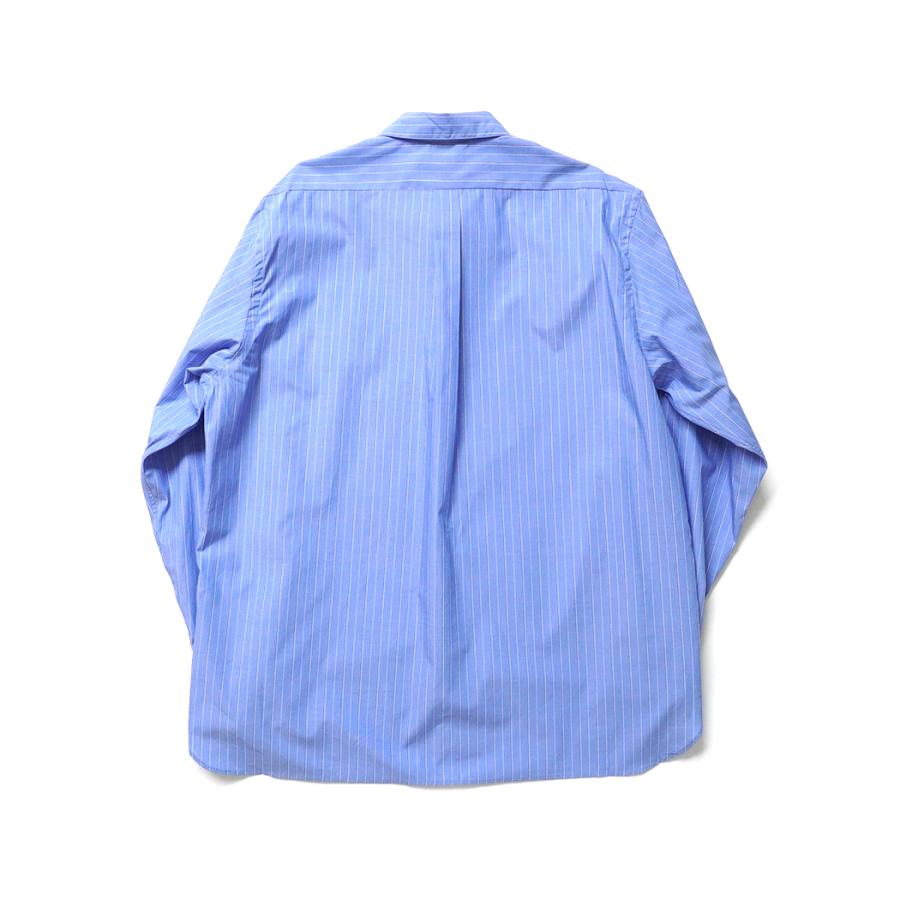 STILL BY HAND スティルバイハンド / SH00221 - BLUE STRIPE レギュラーカラーシャツ Regular collar shirt | STILL BY HAND | 01
