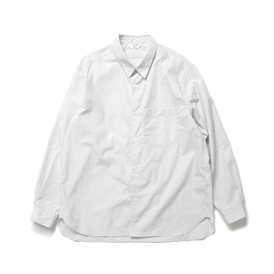 STILL BY HAND スティルバイハンド / SH00221 - WHITE STRIPE レギュラーカラーシャツ Regular collar shirt | STILL BY HAND