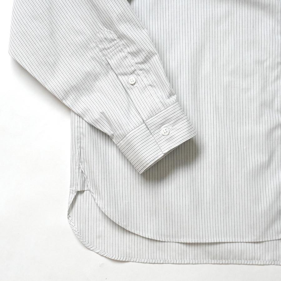 STILL BY HAND スティルバイハンド / SH00221 - WHITE STRIPE レギュラーカラーシャツ Regular collar shirt | STILL BY HAND | 03