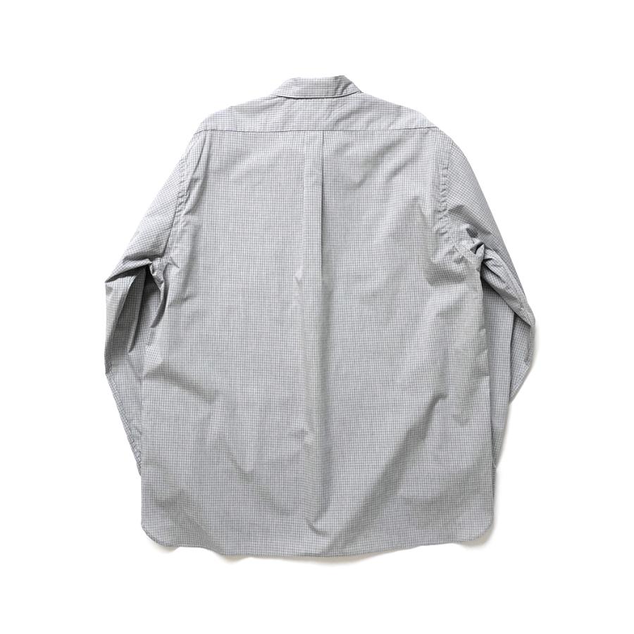 STILL BY HAND スティルバイハンド / SH00221 - GREY CHECK レギュラーカラーシャツ Regular collar shirt | STILL BY HAND | 01