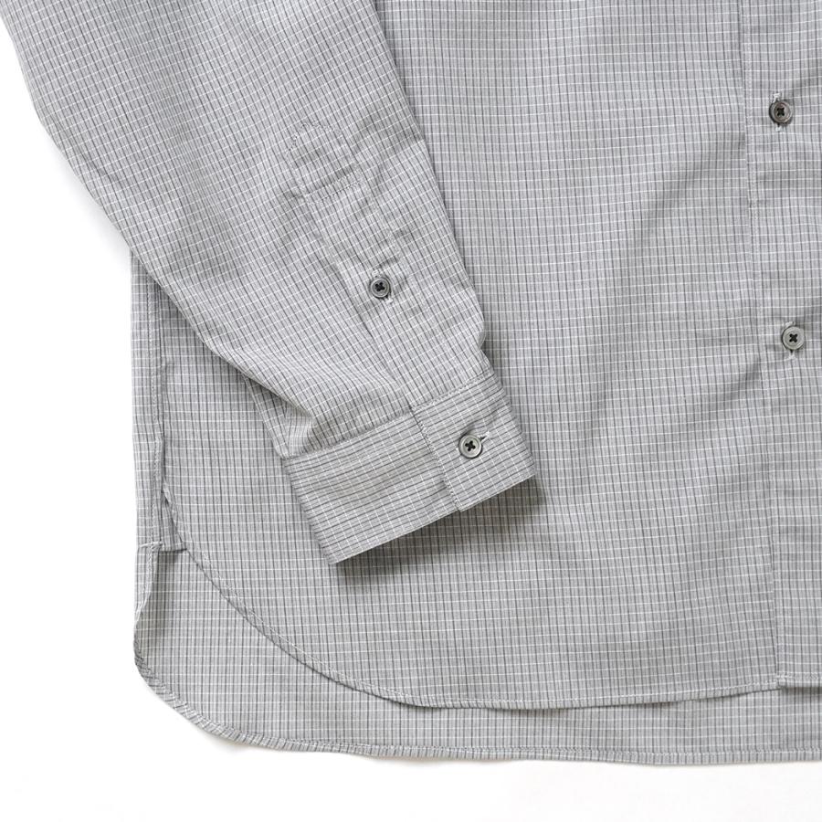 STILL BY HAND スティルバイハンド / SH00221 - GREY CHECK レギュラーカラーシャツ Regular collar shirt | STILL BY HAND | 03