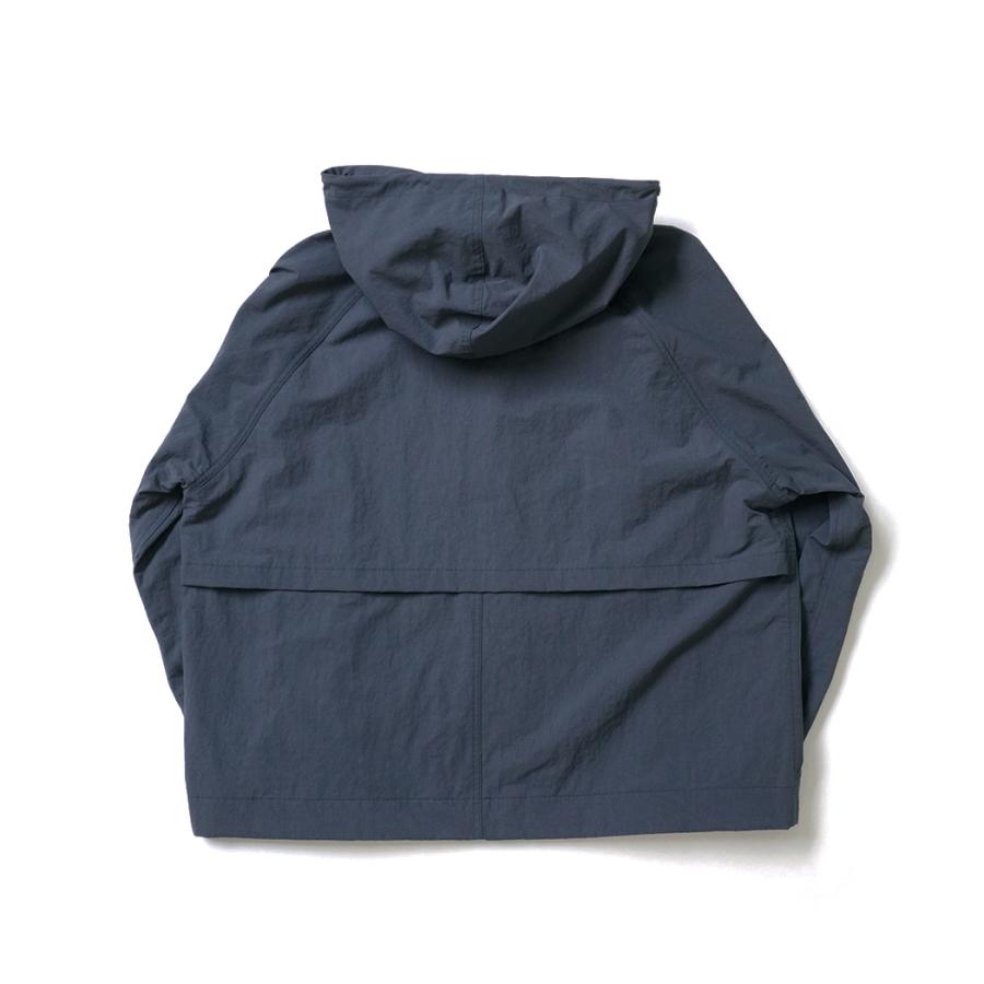 STILL BY HAND スティルバイハンド / BL03263 - BLUE GREY ナイロン フーデッドブルゾン Crispy hooded blouson | STILL BY HAND | 01