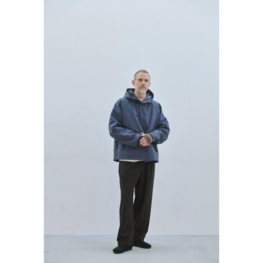 STILL BY HAND スティルバイハンド / BL03263 - BLACK ナイロン フーデッドブルゾン Crispy hooded blouson | STILL BY HAND | 08