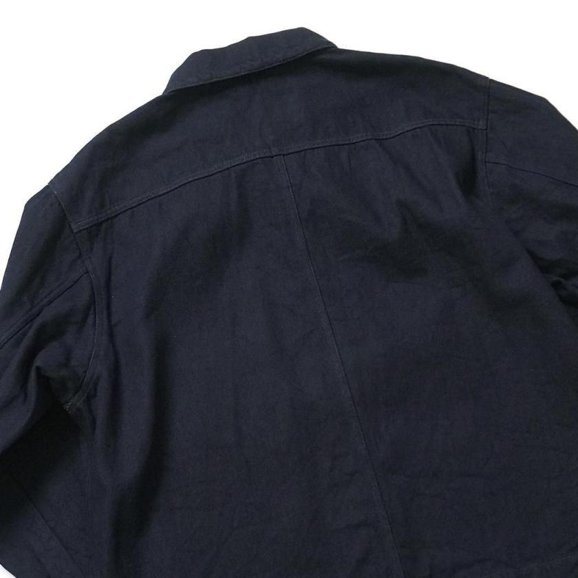 STILL BY HAND スティルバイハンド / DN02263 - DARK NAVY 12オンス デニムジャケット 12oz denim jacket | STILL BY HAND | 04