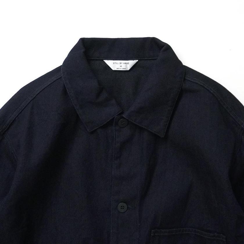 STILL BY HAND スティルバイハンド / DN02263 - DARK NAVY 12オンス デニムジャケット 12oz denim jacket | STILL BY HAND | 02