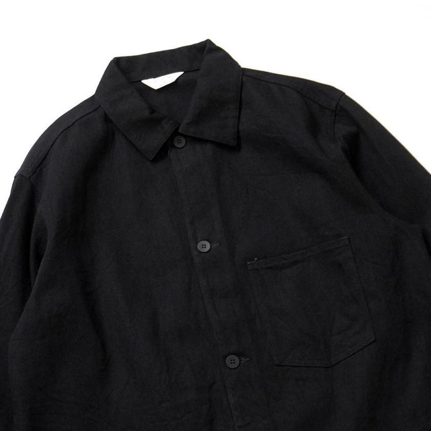 STILL BY HAND スティルバイハンド / DN02263 -  BLACK 12オンス デニムジャケット 12oz denim jacket | STILL BY HAND | 04