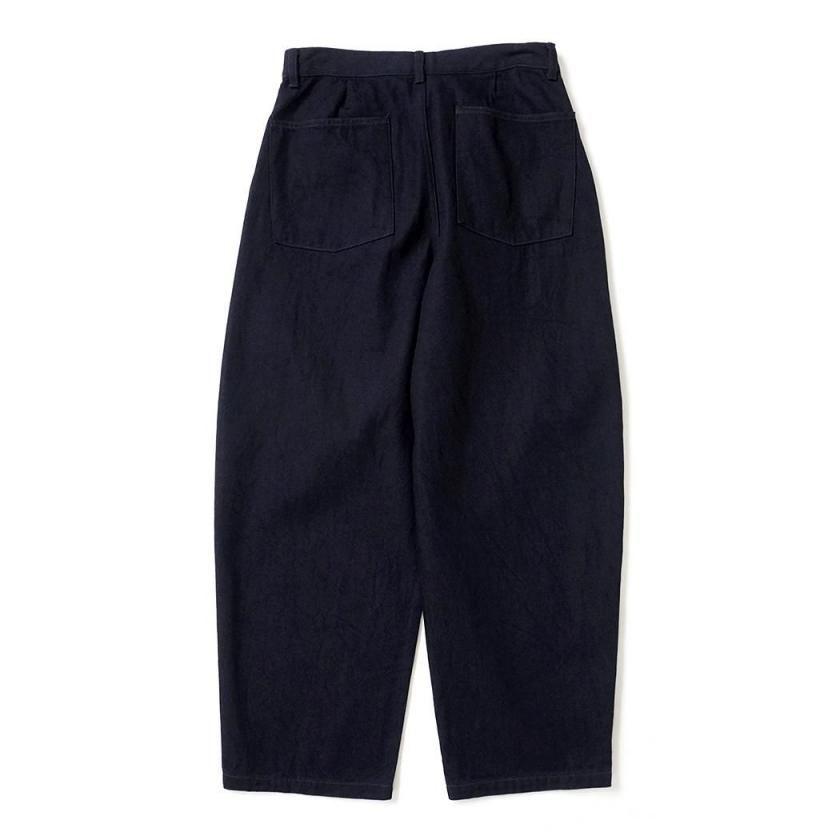 STILL BY HAND スティルバイハンド / DN01263 - DARK NAVY 12オンス ディープタック デニムパンツ 12oz denim deep tuck pants | STILL BY HAND | 01