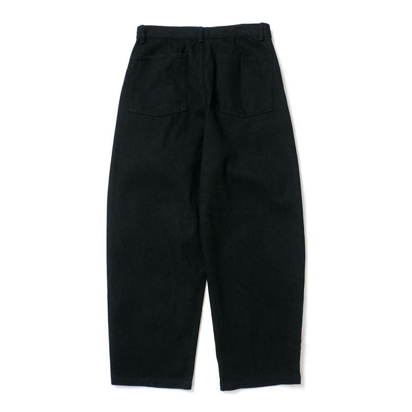 STILL BY HAND スティルバイハンド / DN01263 - BLACK 12オンス ディープタック デニムパンツ 12oz denim deep tuck pants | STILL BY HAND | 01