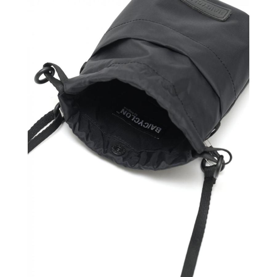 BAICYCLON by bagjack / BCL-149 MINI DRAWSTRING BAG - BLACK バイシクロン バイ バッグジャック ミニドローストリングバッグ | BAICYCLON by Bagjack | 03