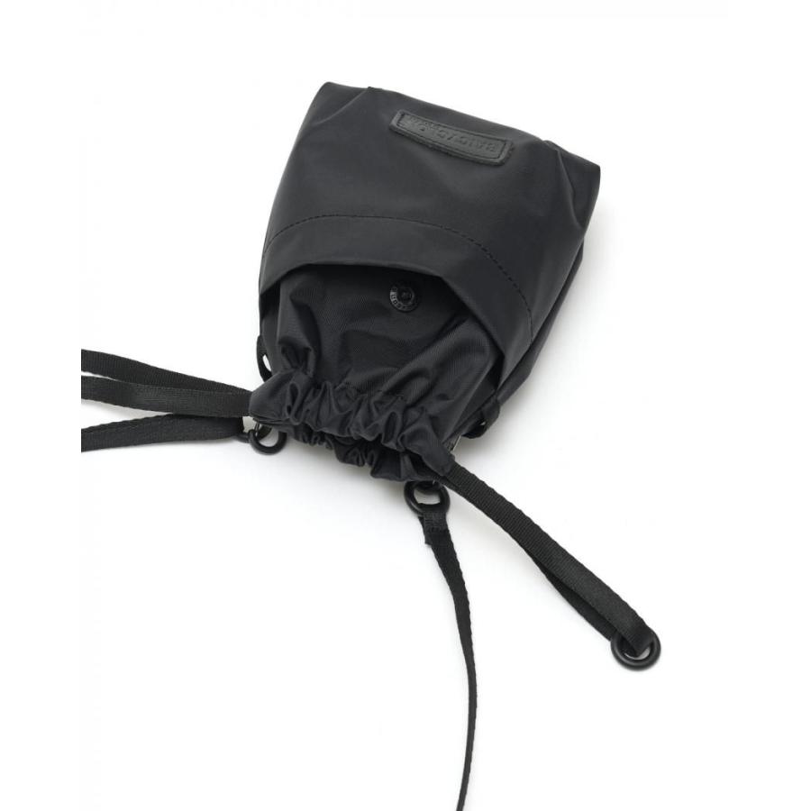 BAICYCLON by bagjack / BCL-149 MINI DRAWSTRING BAG - BLACK バイシクロン バイ バッグジャック ミニドローストリングバッグ | BAICYCLON by Bagjack | 04