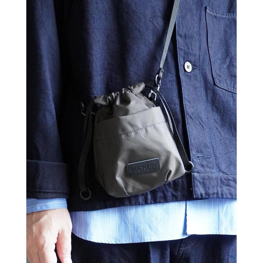 BAICYCLON by bagjack / BCL-149 MINI DRAWSTRING BAG - BROWN バイシクロン バイ バッグジャック ミニドローストリングバッグ | BAICYCLON by Bagjack | 10