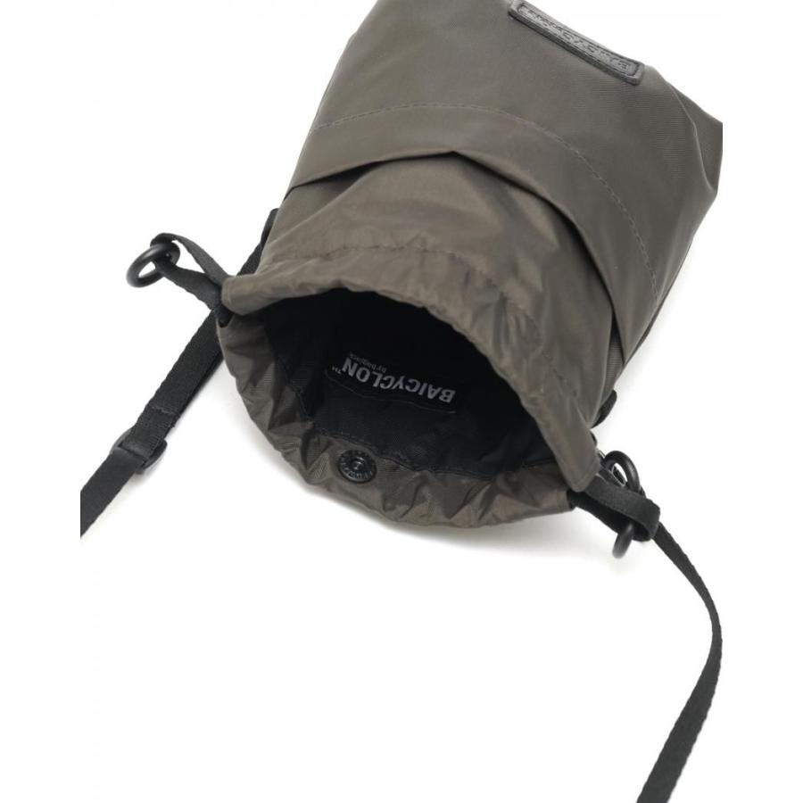 BAICYCLON by bagjack / BCL-149 MINI DRAWSTRING BAG - BROWN バイシクロン バイ バッグジャック ミニドローストリングバッグ | BAICYCLON by Bagjack | 04