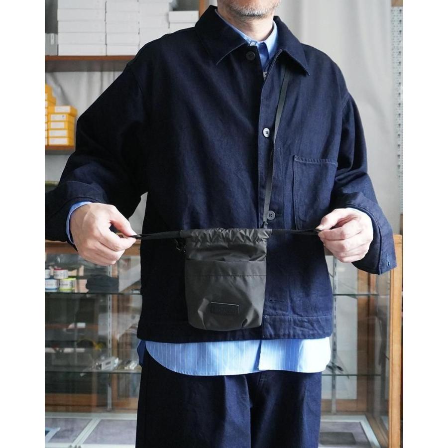 BAICYCLON by bagjack / BCL-149 MINI DRAWSTRING BAG - BROWN バイシクロン バイ バッグジャック ミニドローストリングバッグ | BAICYCLON by Bagjack | 08