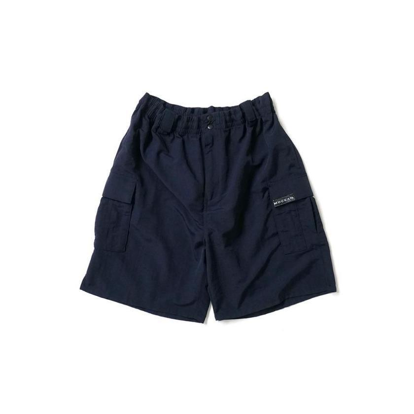 Mocean / 1080 Tech Nylon Bike Shorts Custom - Navy ナイロン パトロールショーツ リメイク | MOCEAN