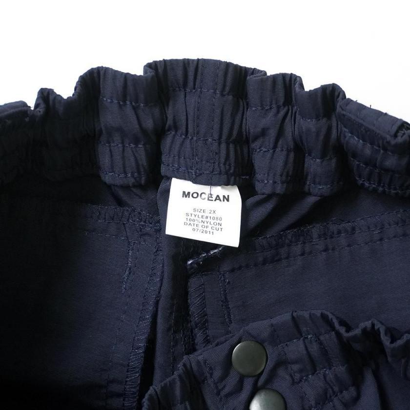 Mocean / 1080 Tech Nylon Bike Shorts Custom - Navy ナイロン パトロールショーツ リメイク | MOCEAN | 08