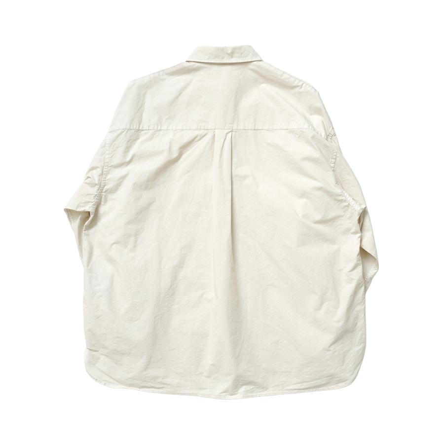 kontor / KON-SH01263 - ECRU ガーメントダイ ボタンダウンシャツ Garment-dyed B.D. shirt |  | 01