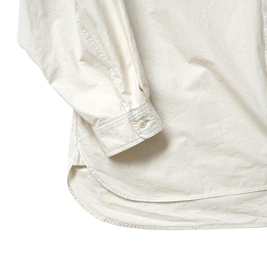 kontor / KON-SH01263 - ECRU ガーメントダイ ボタンダウンシャツ Garment-dyed B.D. shirt |  | 03