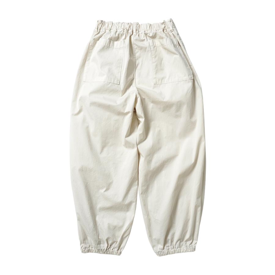 kontor / KON-PT03263 - ECRU ギャザード イージーパンツ Garment-dyed relaxed volume pants |  | 01