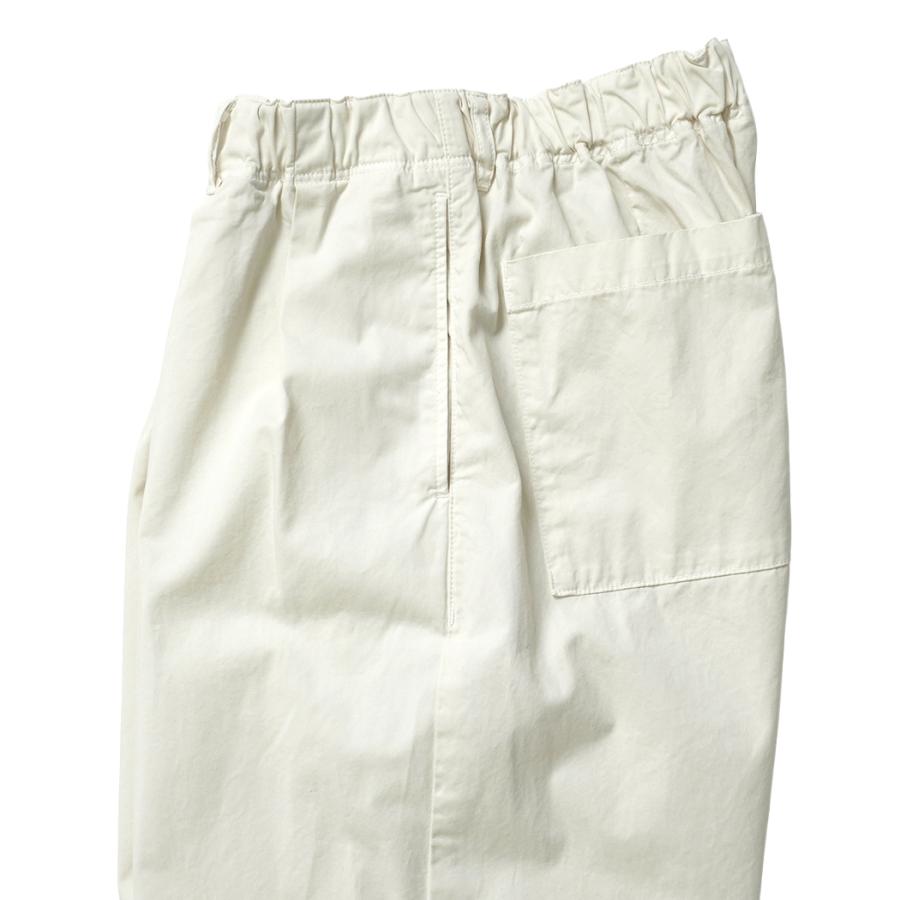 kontor / KON-PT03263 - ECRU ギャザード イージーパンツ Garment-dyed relaxed volume pants |  | 03