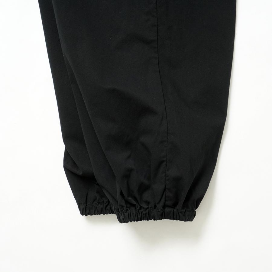 kontor / KON-PT03263 - BLACK ギャザード イージーパンツ Garment-dyed relaxed volume pants |  | 04