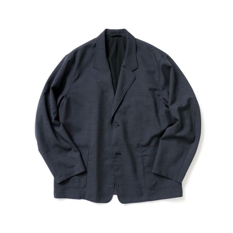 STILL BY HAND / JK01263 - CHARCOAL リラックスド 2ボタンジャケット Relaxed 2B jacket | STILL BY HAND