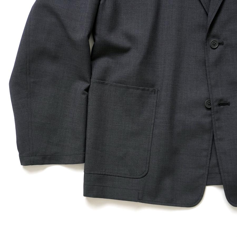STILL BY HAND / JK01263 - CHARCOAL リラックスド 2ボタンジャケット Relaxed 2B jacket | STILL BY HAND | 04