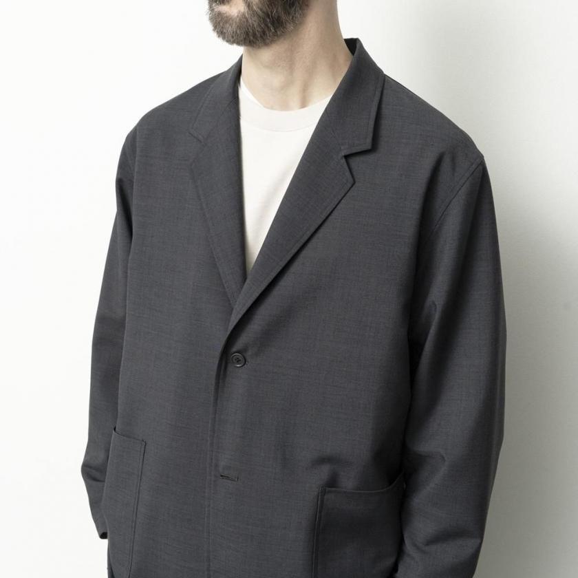 STILL BY HAND / JK01263 - INK BLACK リラックスド 2ボタンジャケット Relaxed 2B jacket | STILL BY HAND | 07
