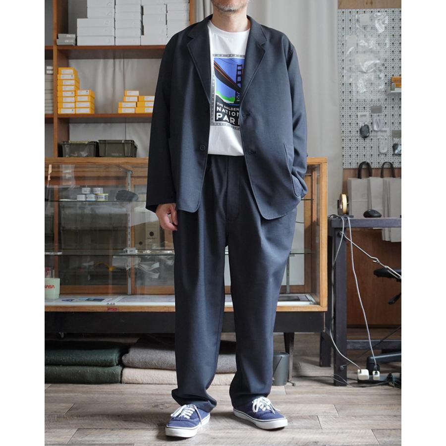 STILL BY HAND / JK01263 - INK BLACK リラックスド 2ボタンジャケット Relaxed 2B jacket | STILL BY HAND | 09