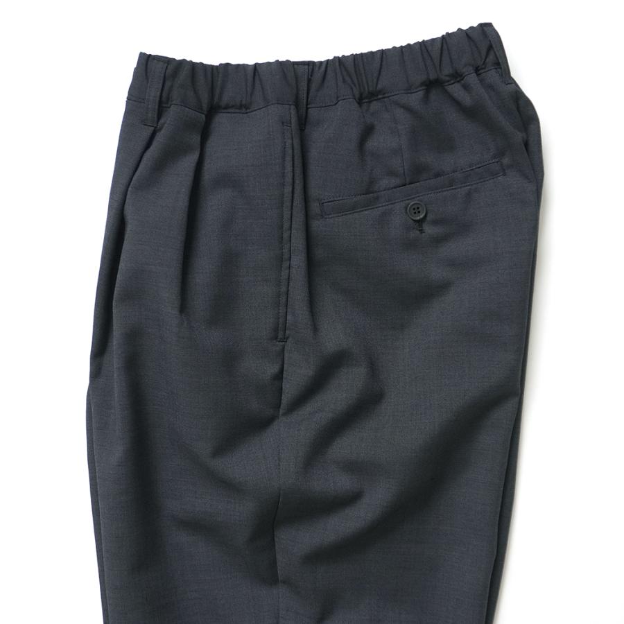 STILL BY HAND スティルバイハンド / PT01263 - CHARCOAL テーパード 2タックパンツ Relaxed 2 pleat pants | STILL BY HAND | 03