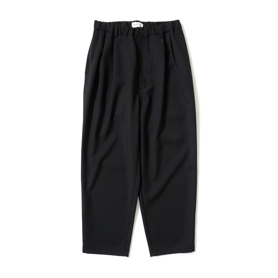 STILL BY HAND スティルバイハンド / PT01263 - INK BLACK テーパード 2タックパンツ Relaxed 2 pleat pants | STILL BY HAND