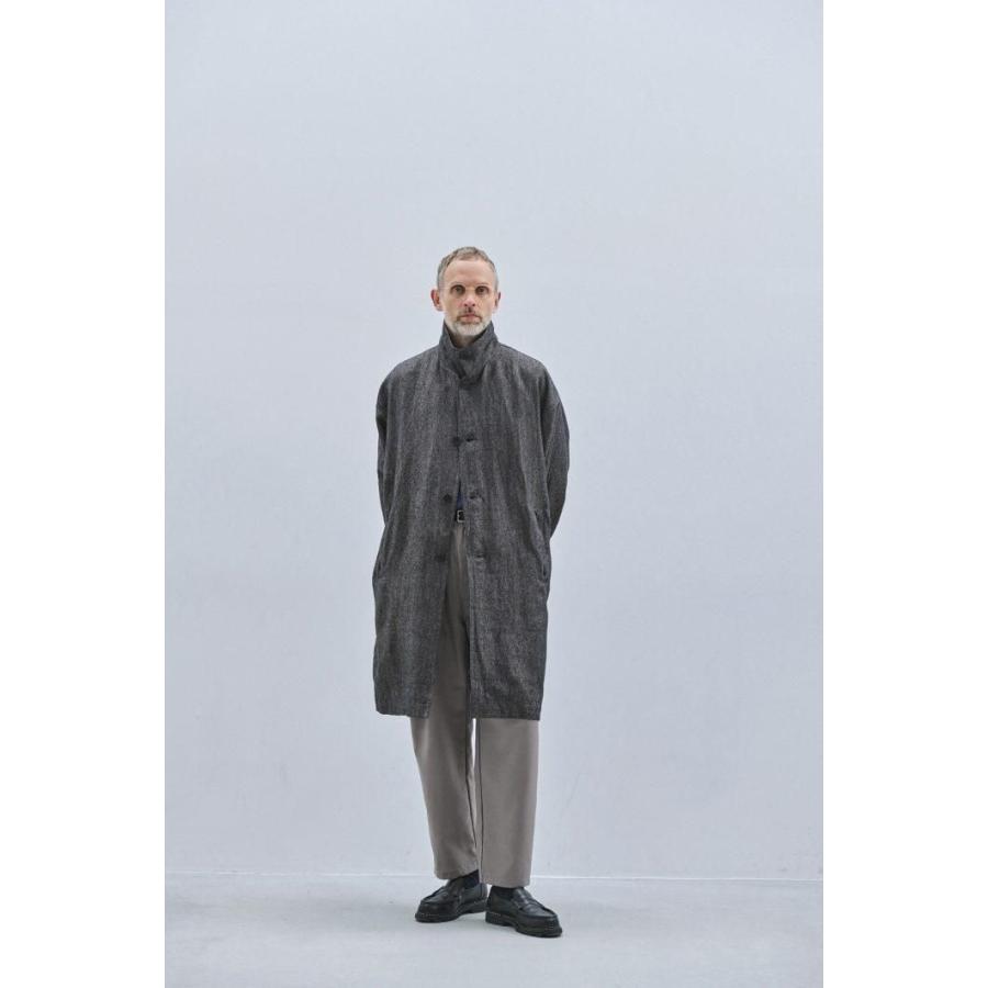 STILL BY HAND スティルバイハンド / PT01263 - INK BLACK テーパード 2タックパンツ Relaxed 2 pleat pants | STILL BY HAND | 09