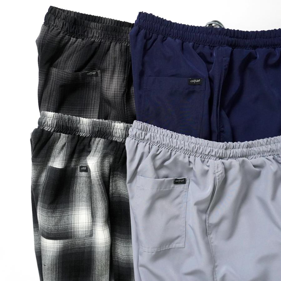 CalTop / P-5000 PANTS オンブレチェック イージーパンツ - BLACK/IVORY キャルトップ 別注 日本限定 カルトップ USA アメリカ製 | Cal Top | 05