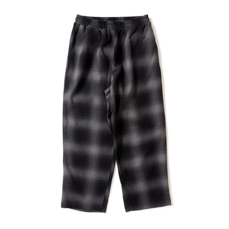 CalTop / P-5000 PANTS オンブレチェック イージーパンツ - CHARCOAL/BLACK キャルトップ 別注 日本限定 カルトップ USA アメリカ製 | Cal Top