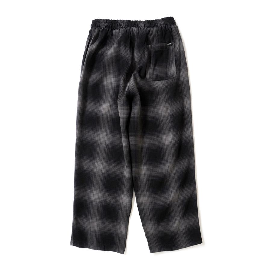CalTop / P-5000 PANTS オンブレチェック イージーパンツ - CHARCOAL/BLACK キャルトップ 別注 日本限定 カルトップ USA アメリカ製 | Cal Top | 01
