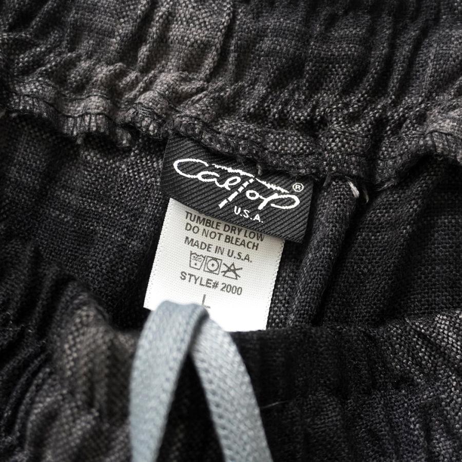 CalTop / P-5000 PANTS オンブレチェック イージーパンツ - CHARCOAL/BLACK キャルトップ 別注 日本限定 カルトップ USA アメリカ製 | Cal Top | 04